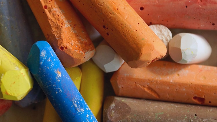 Tizas de colores