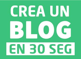 crea un blog en 30 seg